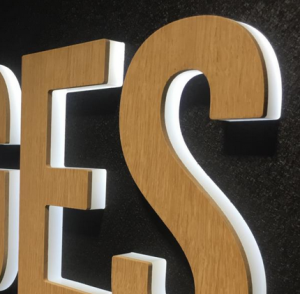 plaque multi couche, signalétique intérieure