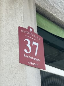 plaque impression + decoupe a la forme association club grand sud dijon