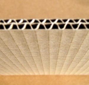 plaque de carton alvéolaire