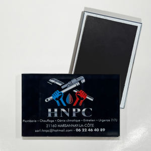 magnet frigo publicitaire entreprise artisans
